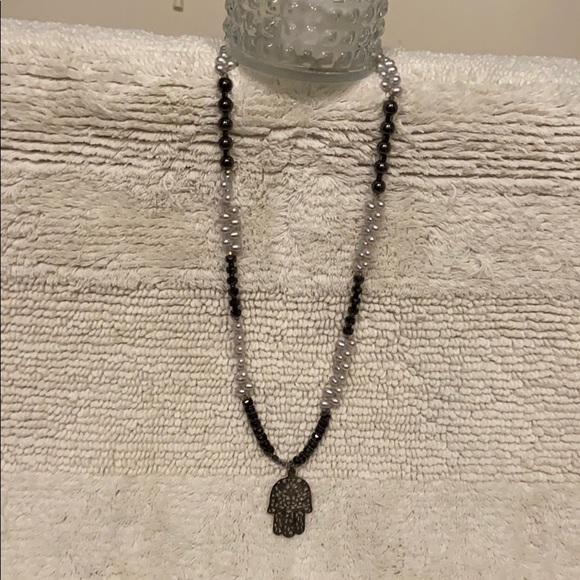 Custom Hamsa necklace - Picture 4 of 8
